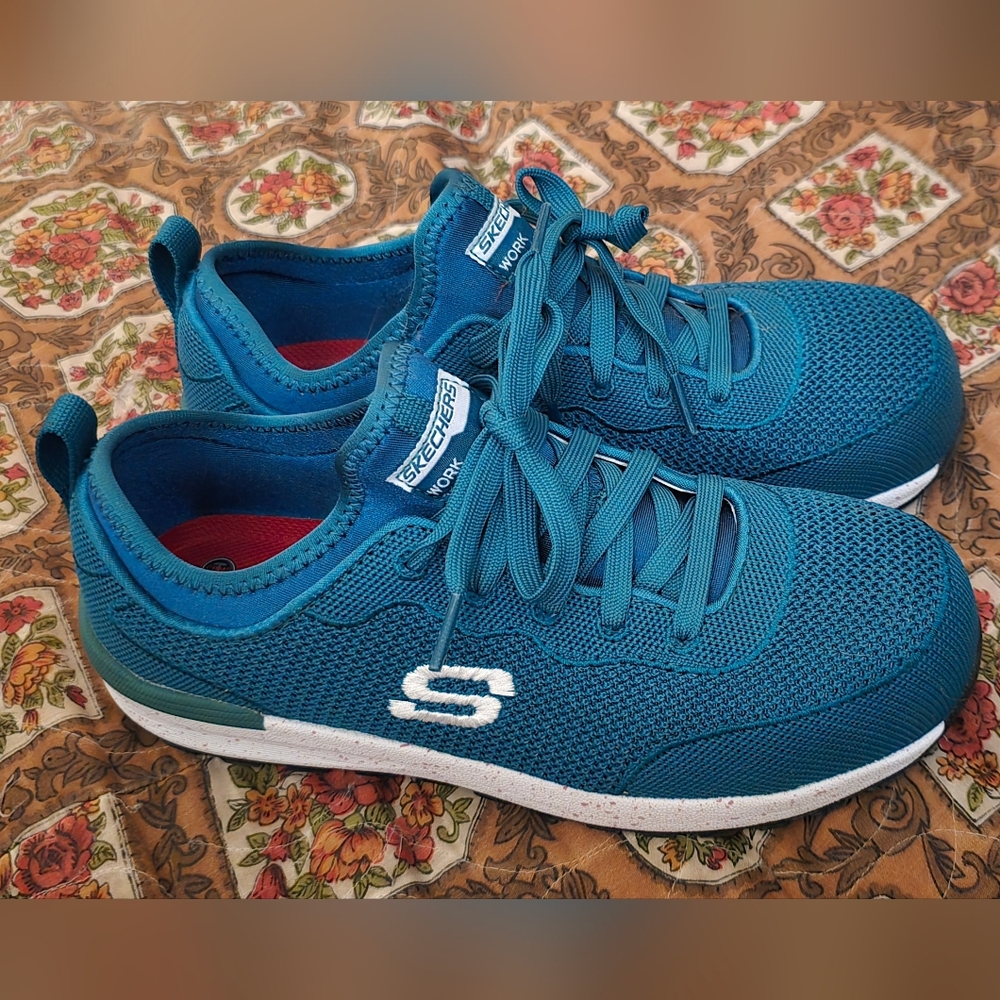 Skechers Mens Bulkin Balran Comp Toe Size 7